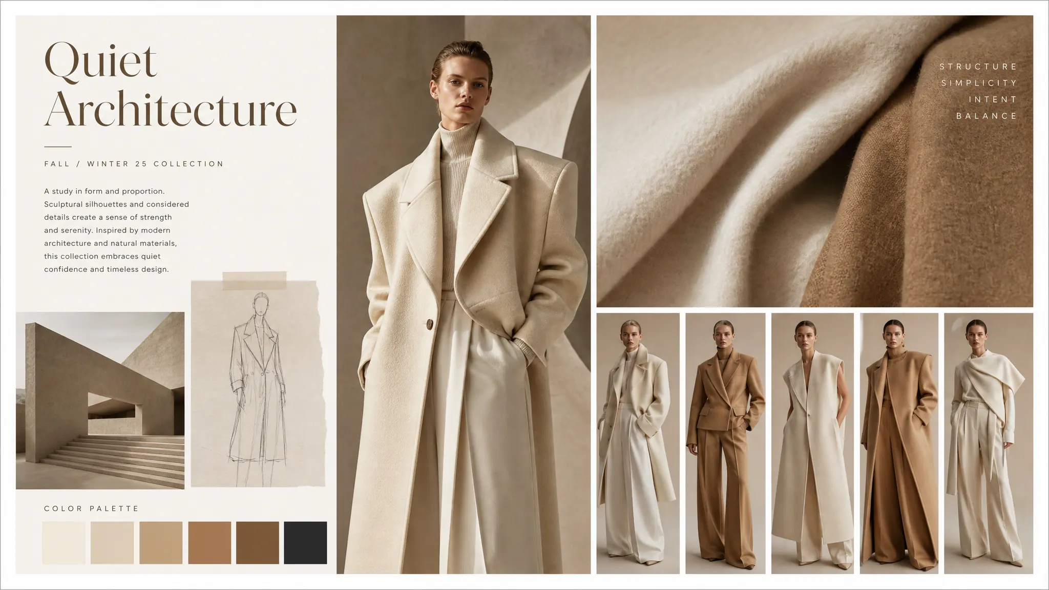 AI-assisted fashion development direction board